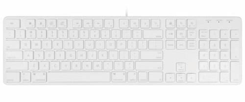 Macally Ultra-slim Usb Wired Keyboard For Apple Mac Slimkeypro